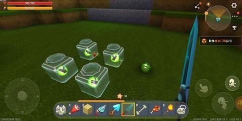 迷你世界玻璃瓶怎么用