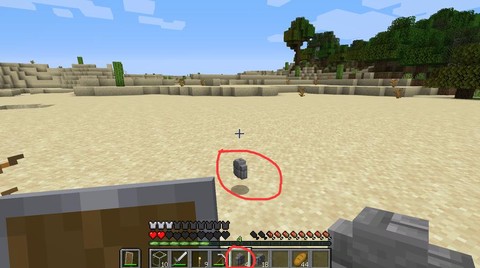 我的世界手机版怎么扔东西