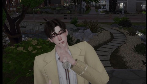 模拟人生4怎么打伞